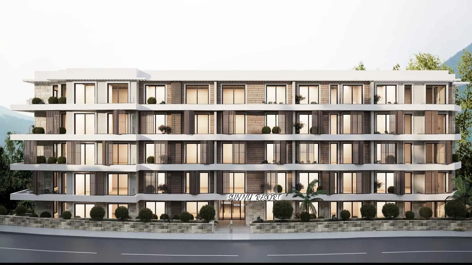 Luxuriöse Apartments in einer modernen Anlage mit Spa- und Wellnessangeboten